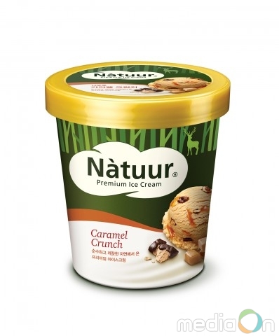 롯데제과 나뚜루, ‘카라멜 크런치’ 파인트 출시