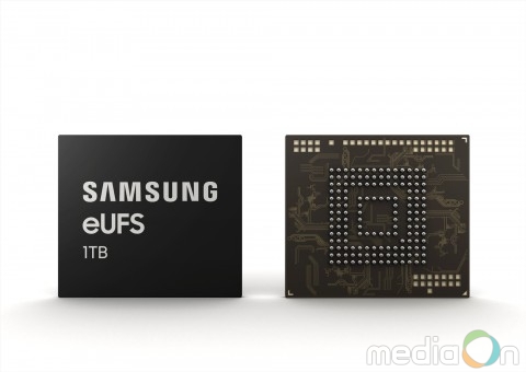 삼성전자, 세계 최초 ‘1TB eUFS’ 양산… 스마트폰 내장메모리 테라바이트 시대 열어
