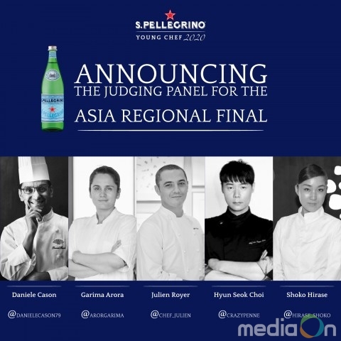 산펠레그리노, 영 셰프 대회 아시아 지역 결선 심사위원 5인 발표