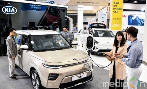 기아차, 제주 국제전기자동차엑스포 참가